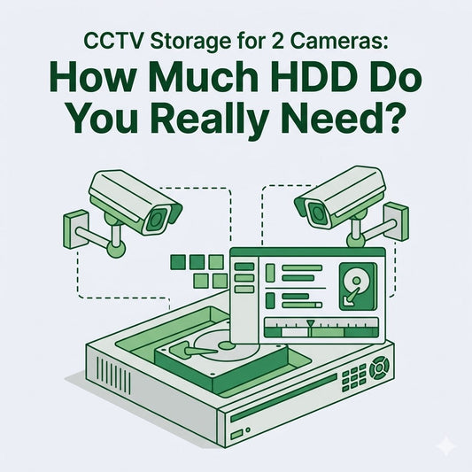 Surveillance Hard Disk for 2 Cameras