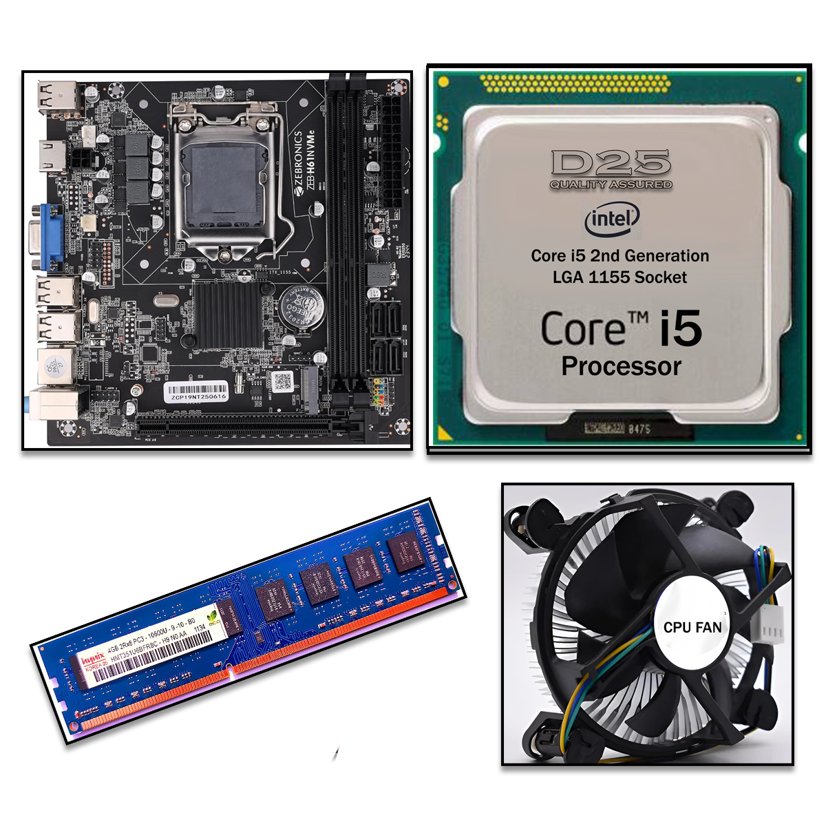 Motherboard Combo Kit for PC