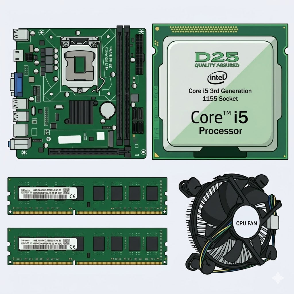 Motherboard Combo Kit for PC