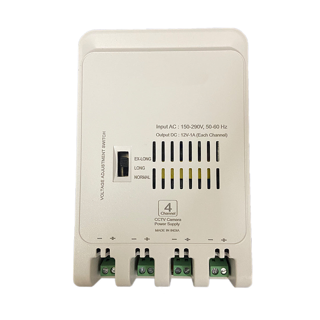 Multybyte 4 channel CCTV power supply SMPS
