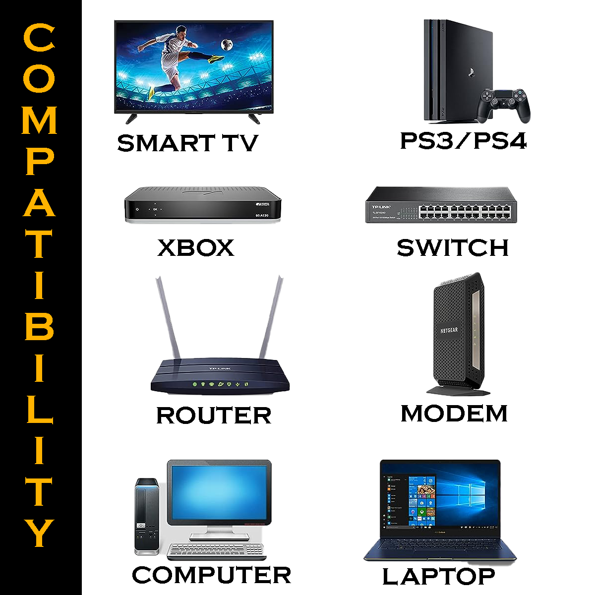 D Link Cat6 networking cable for home internet