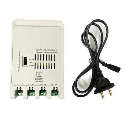 Multybyte CCTV power supply with surge protection
