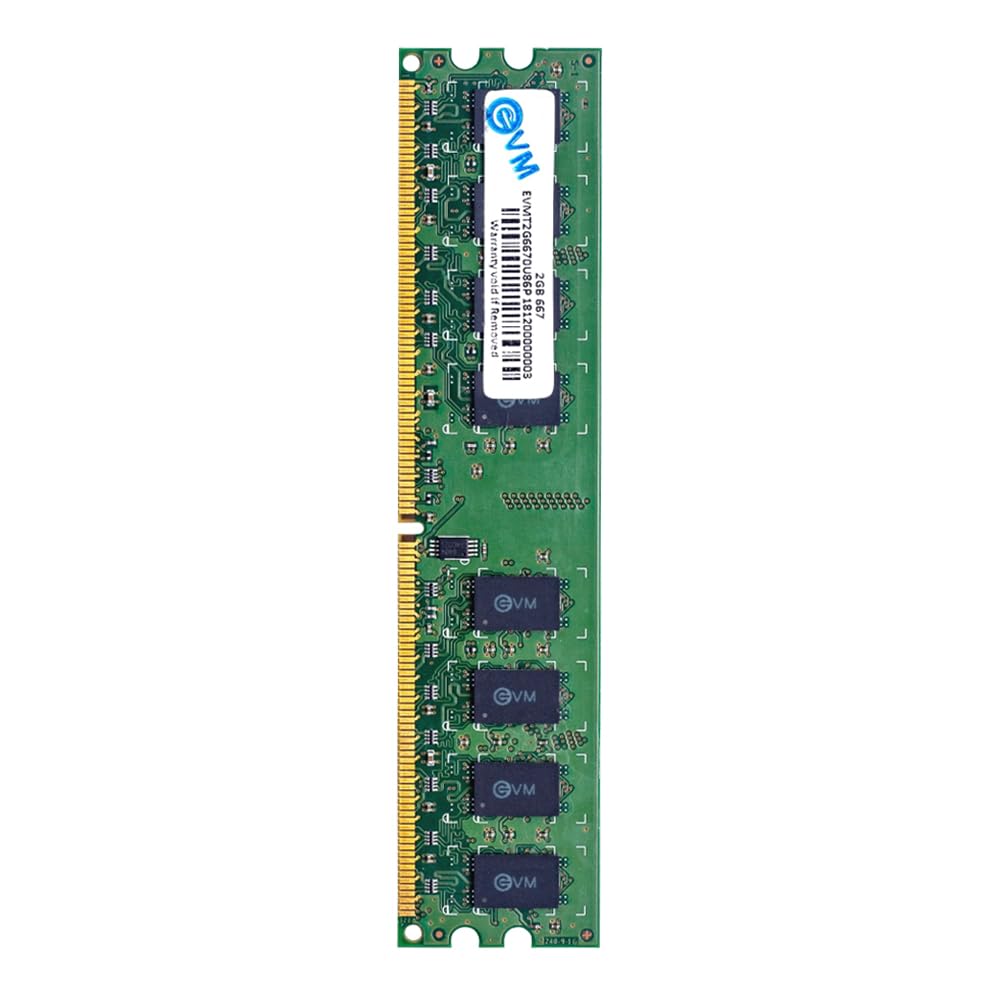 EVM 2GB DDR2 667MHz desktop RAM 240 pin DIMM memory module