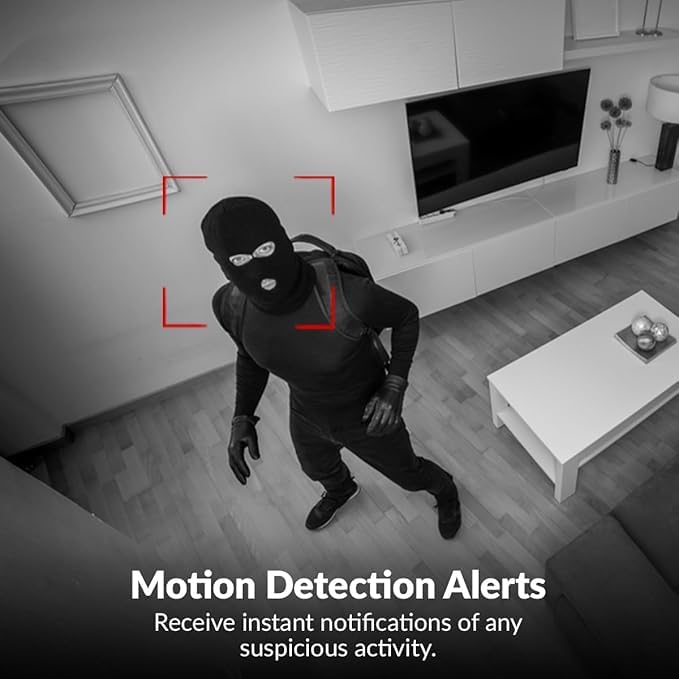 CP Plus CP-E28Q Wi-Fi Camera 355 Degree Pan 75 Degree Tilt Rotation – Full Room Coverage