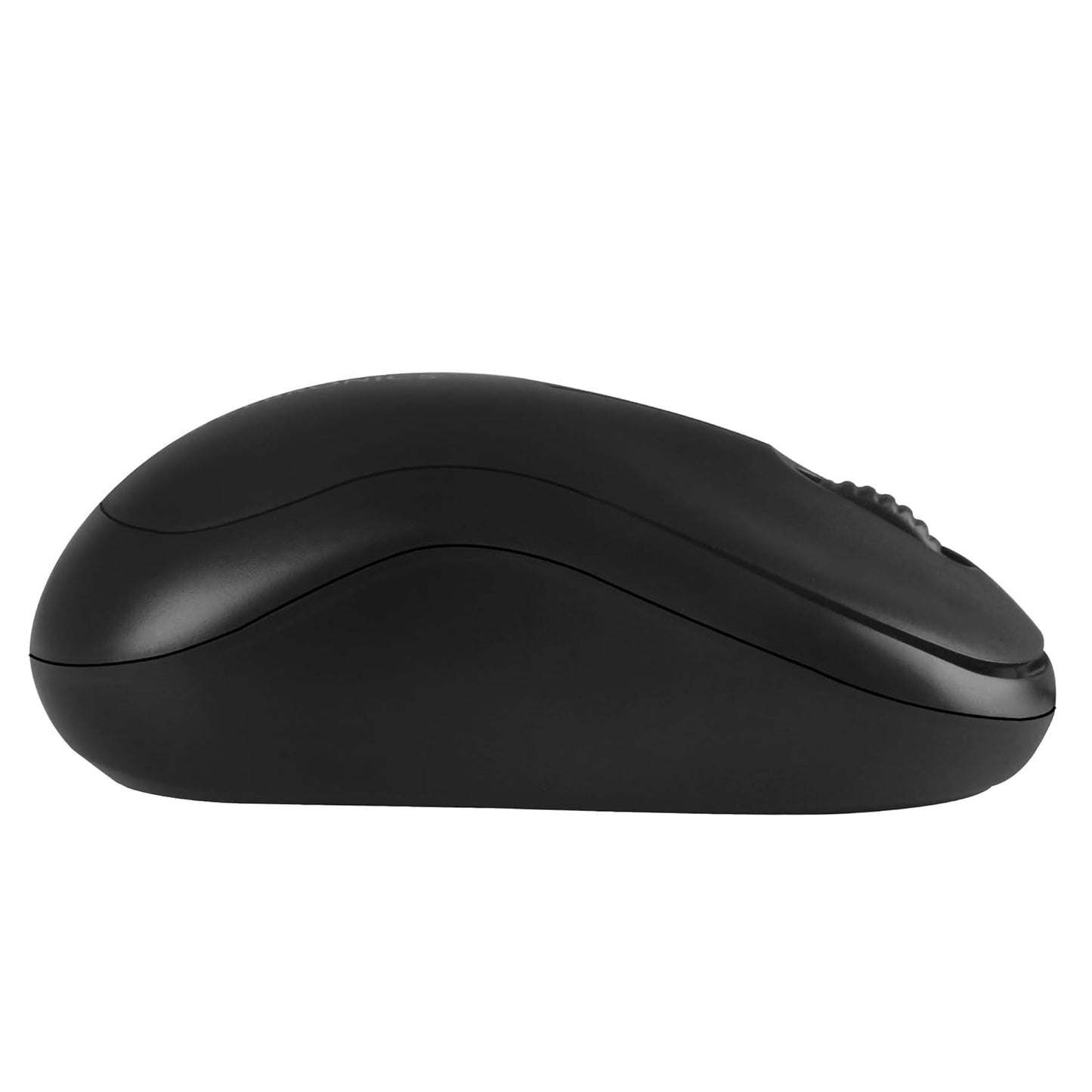 Zebronics Zeb-Comfort 3-Button Wired Mouse Top View – Scroll Wheel and Optical Sensor