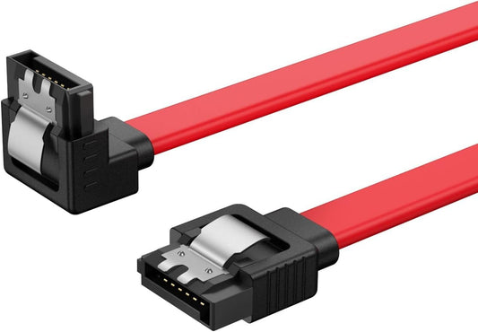 D25 SATA III 6Gbps right angle data cable for SSD and HDD