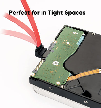 SATA data cable for SSD HDD desktop computer storage