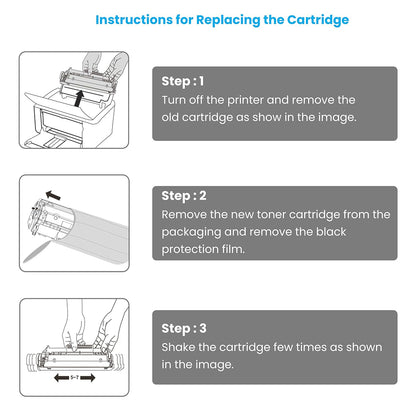 High yield LPC12A toner cartridge for HP M1005 MFP printer