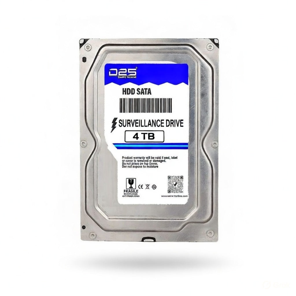 D25 4TB CCTV surveillance hard disk for DVR NVR WeKart Online Store
