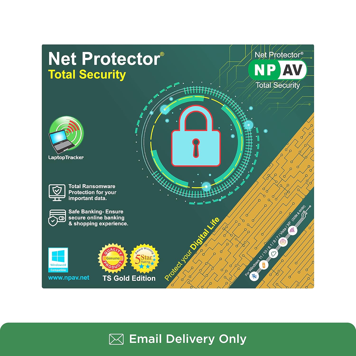 Net Protector Total Security antivirus software

