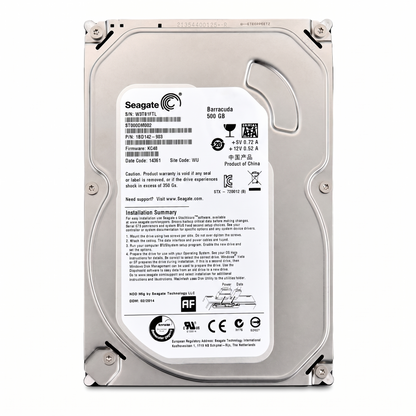 Seagate Barracuda 500GB Internal Hard Drive 3.5 inch SATA for Desktop PC and CCTV DVR India