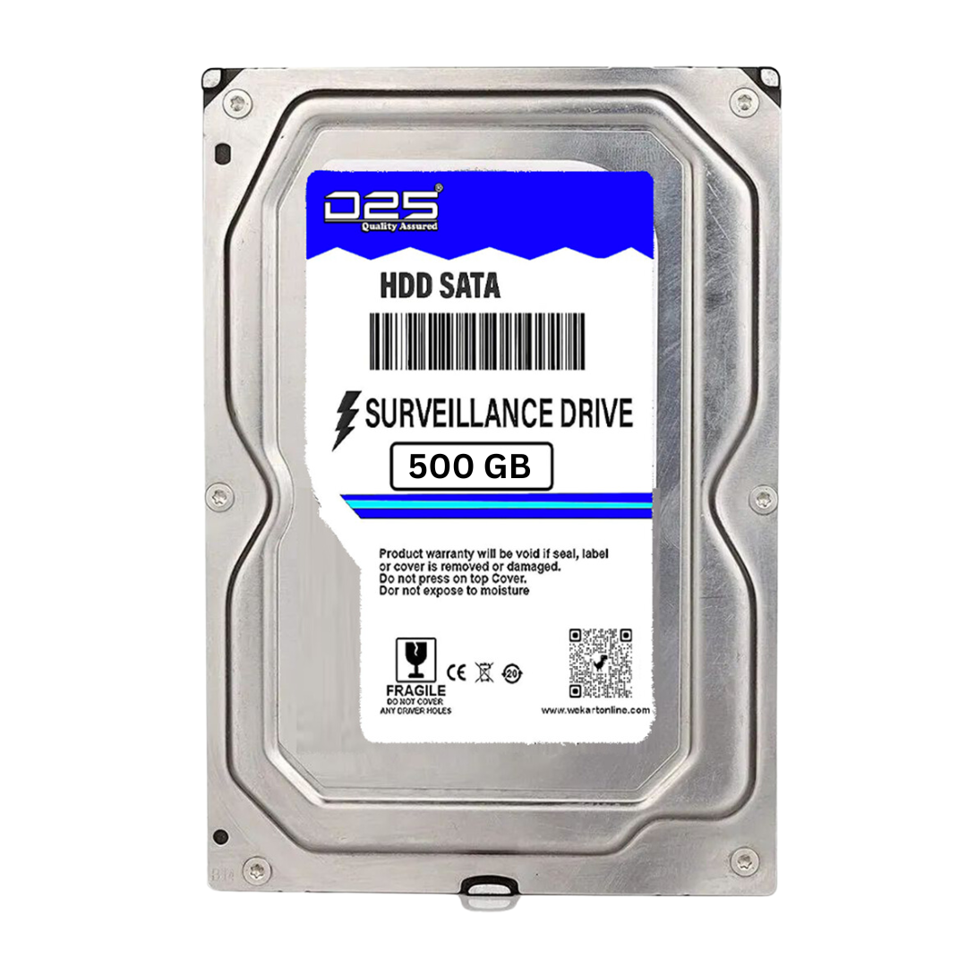 D25 500GB CCTV Surveillance Hard Disk for DVR and NVR